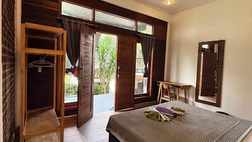 Basic-Doppelzimmer, Gartenblick | Kostenloses WLAN