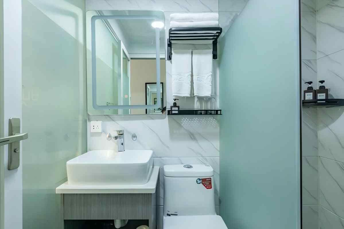 Chambre Double, non-fumeurs | Salle de bain