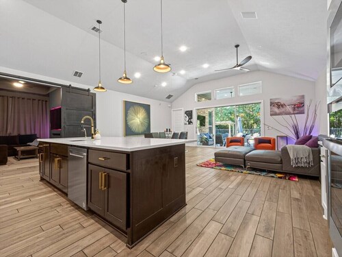 Resort-style outdoor living paired with comfort, style, and relaxation