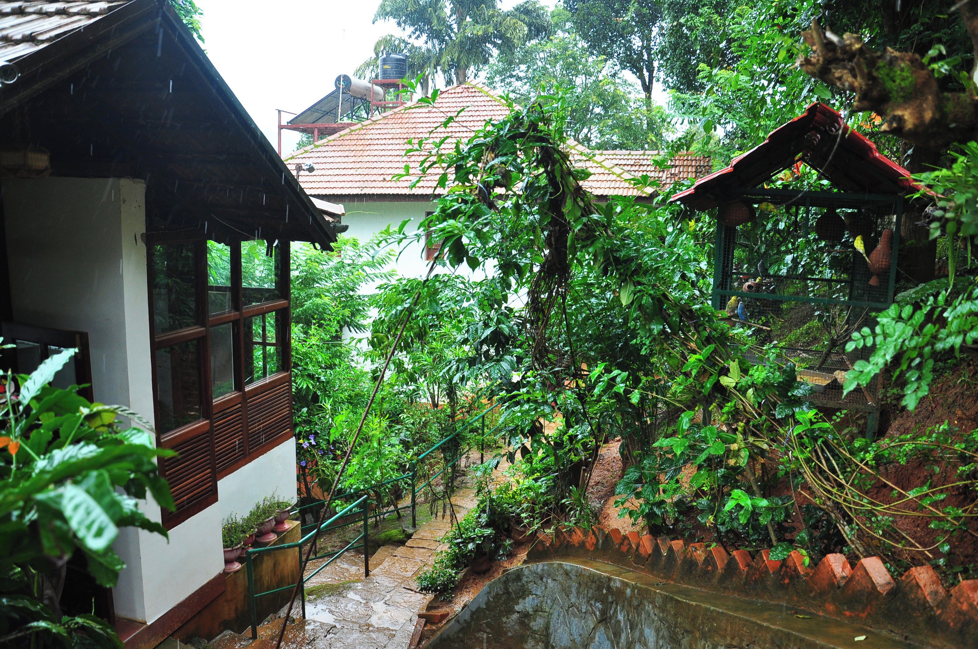 Khuôn viên nơi lưu trú