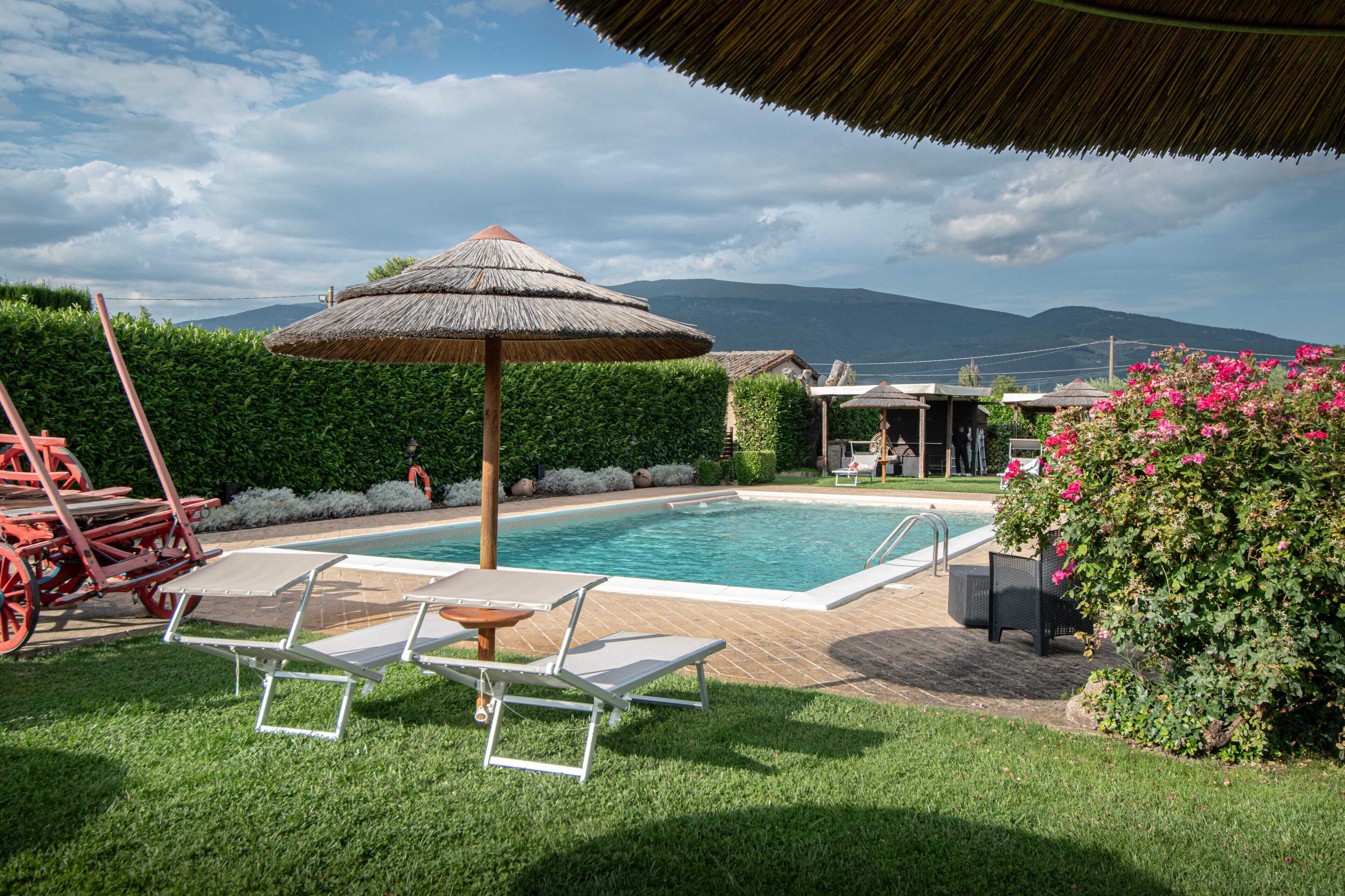 Seasonal outdoor pool
