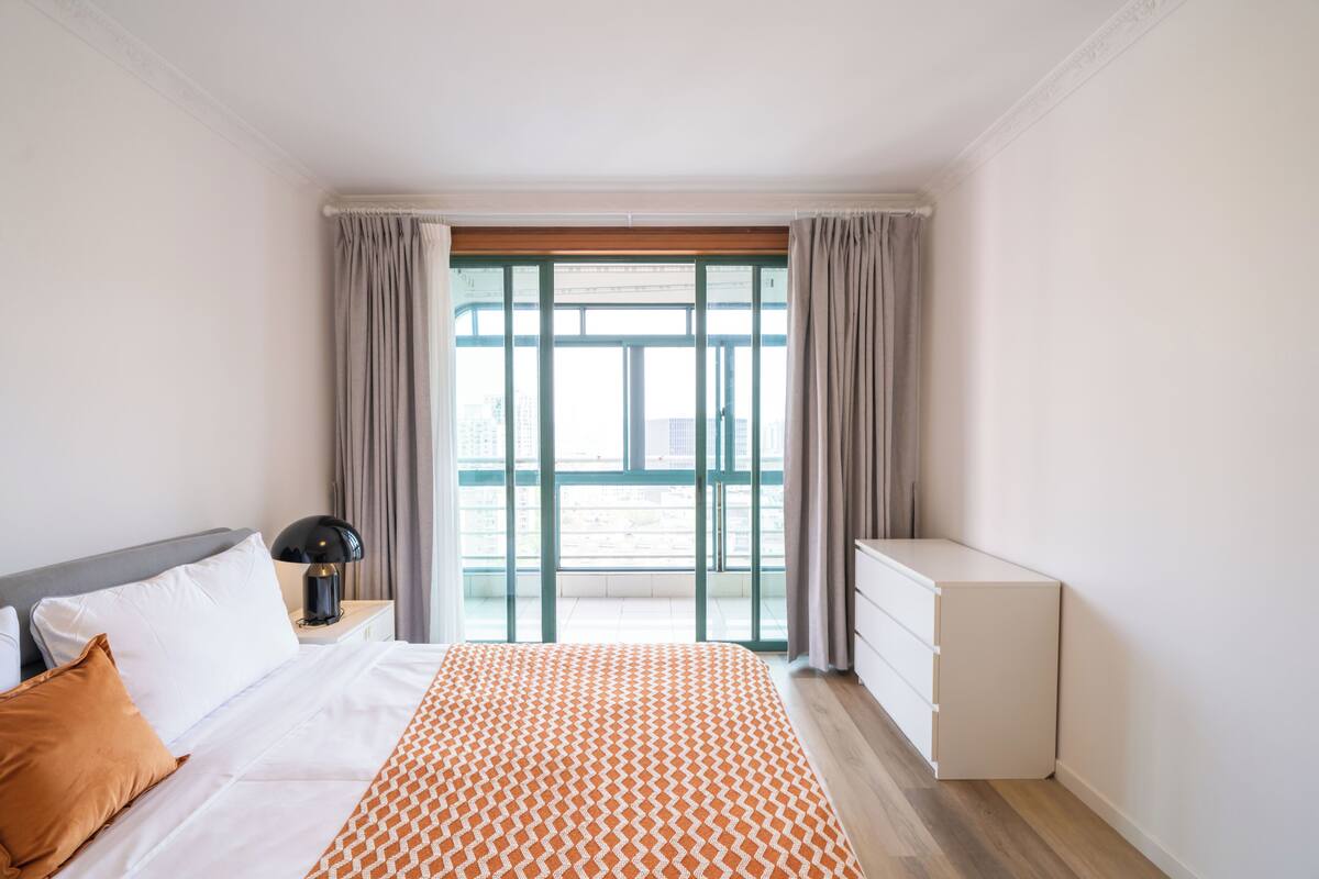 Appartement Familial, 2 chambres, salle de bains privée, vue ville | Wi-Fi gratuit