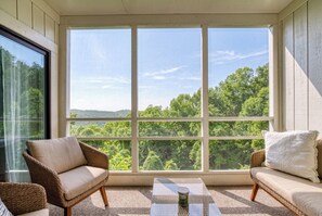 Interior - Smoky Mountain Condo w/ Pool, Hot Tub, Sauna & Views Sleeps 4 (Gatlinburg)