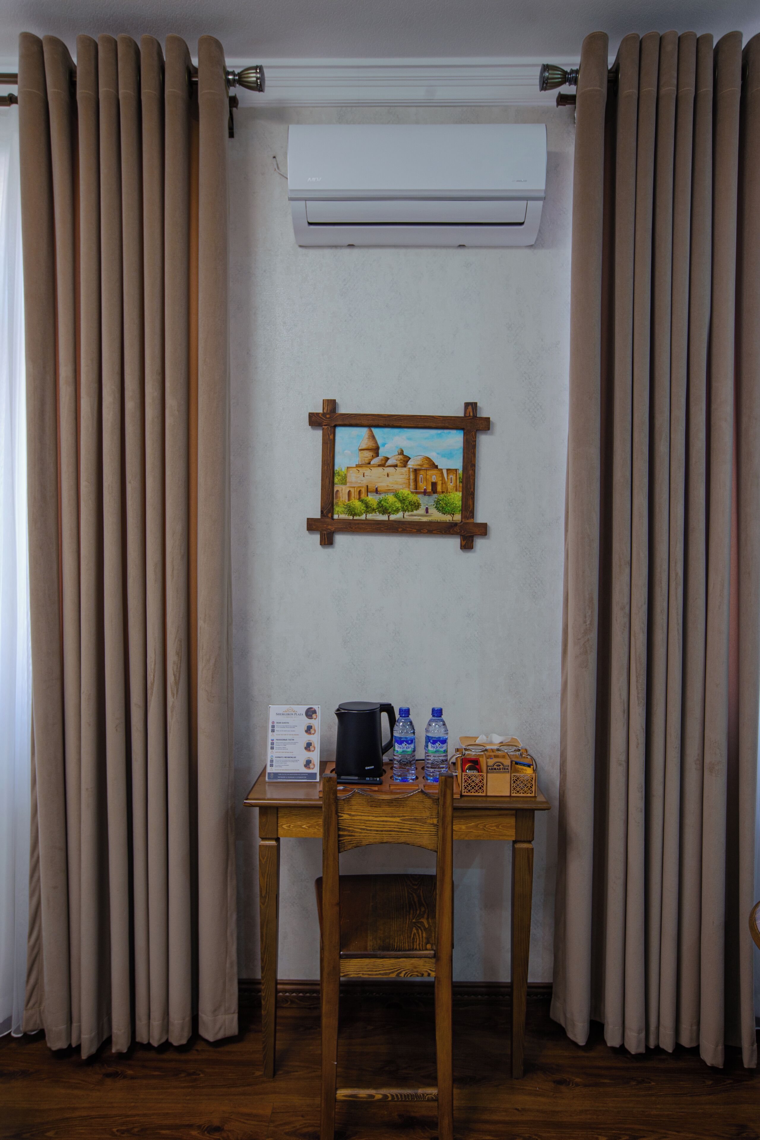 Deluxe Double or Twin Room | In-room safe, desk, laptop workspace, blackout curtains