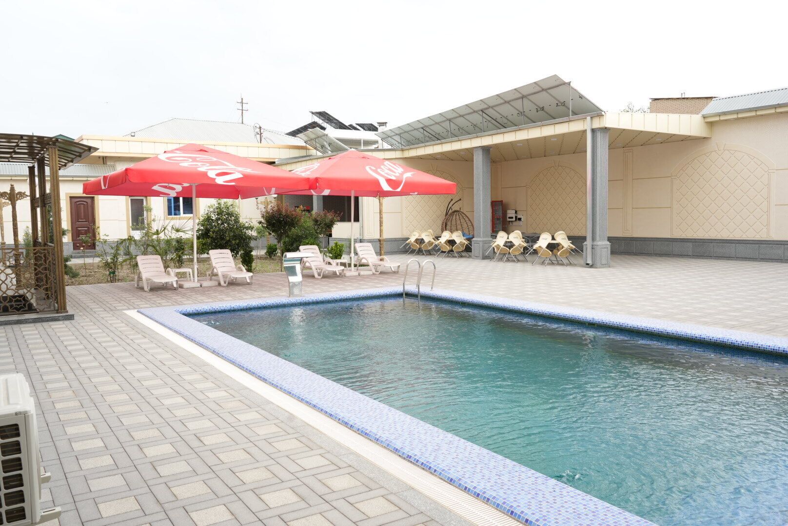 Seasonal outdoor pool