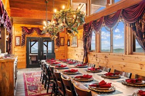 Dining - Private Mountain Resort | Indoor Pool, Theater & Sleeps 22 (Sevierville)