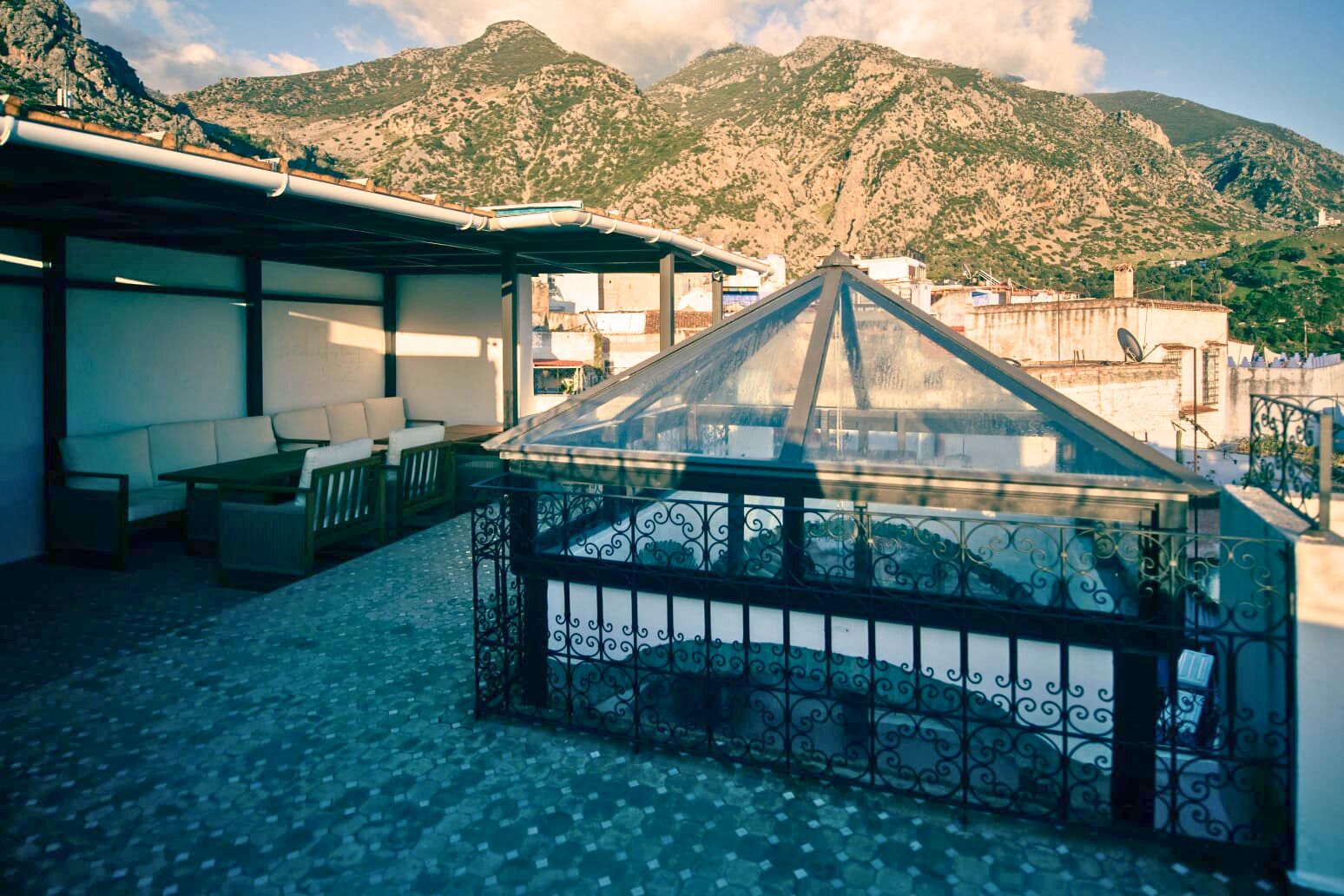 Rooftop terrace