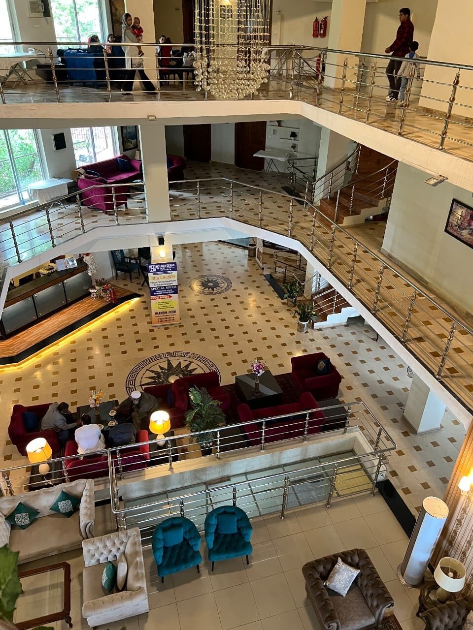 Reception hall