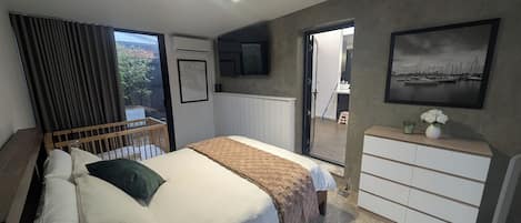 1 Schlafzimmer, Bügeleisen/Bügelbrett, kostenloses WLAN, Bettwäsche