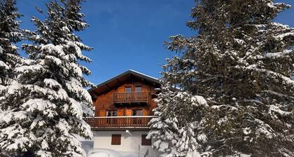 At the base of a chalet at the foot of the slopes in the Pierre Saint Martin ski resort.