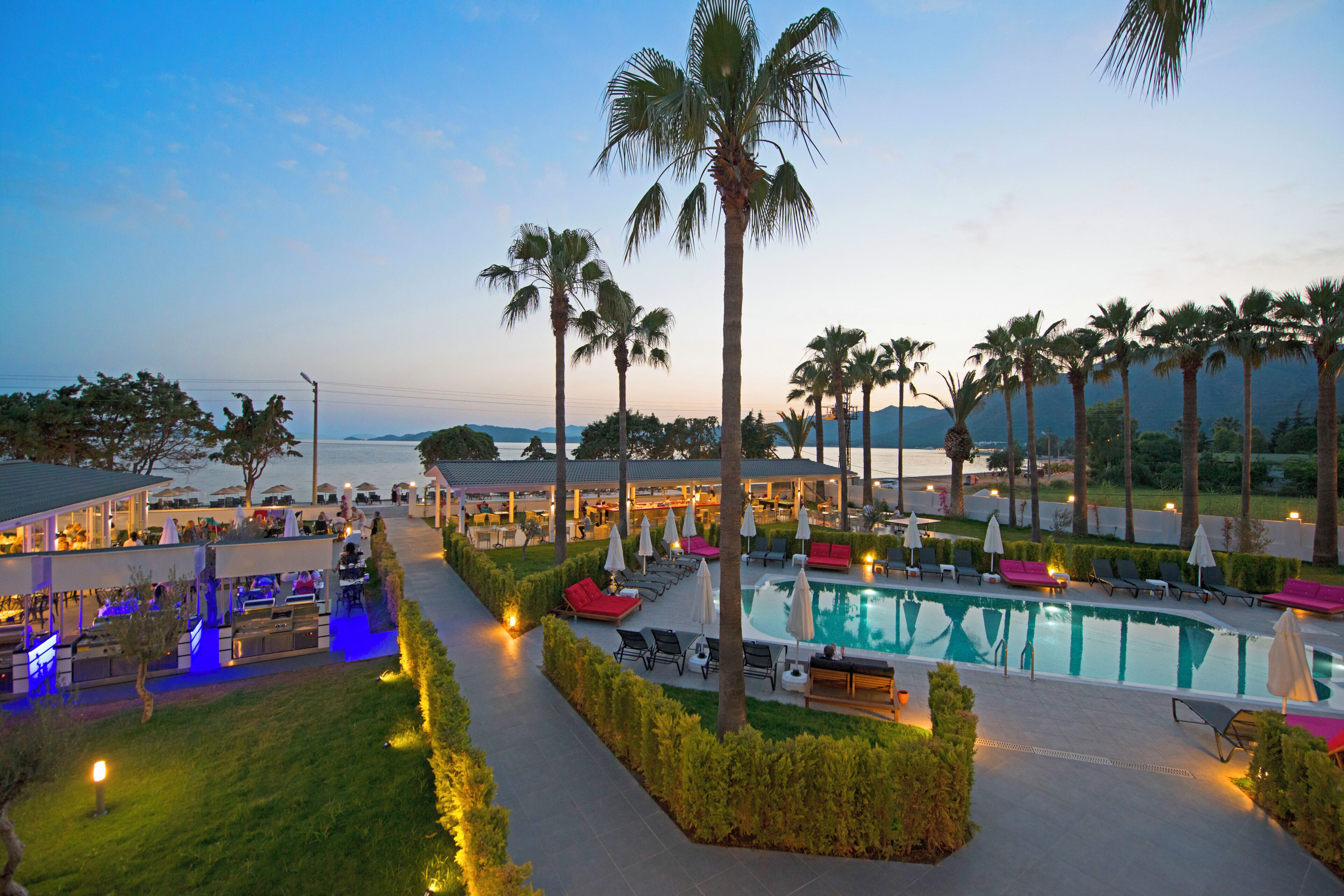 Seasonal outdoor pool