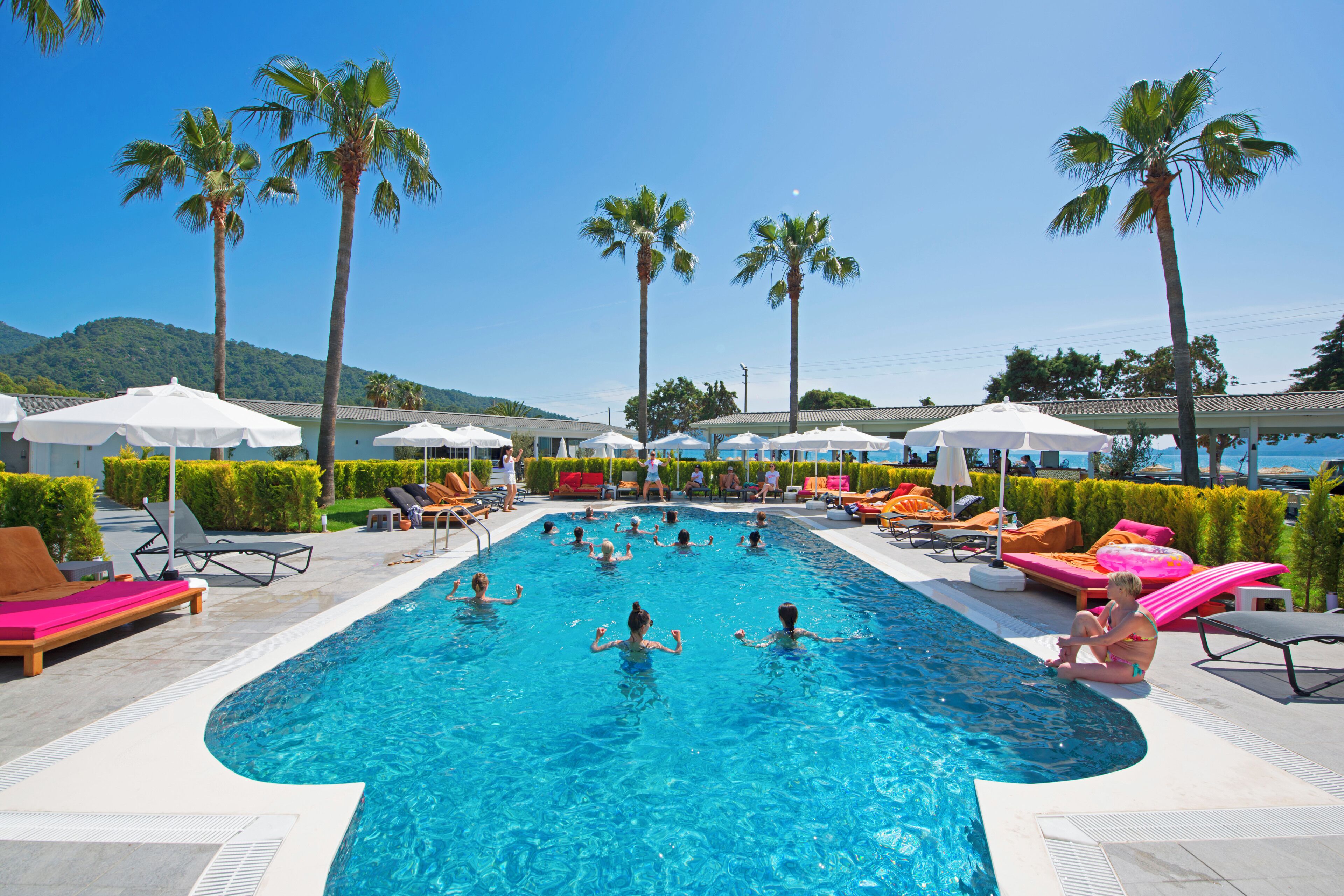 Seasonal outdoor pool