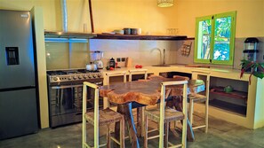 Private kitchen - House with private beach (Ile Sainte-Marie)