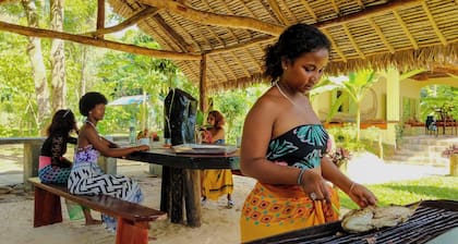 House with private beach