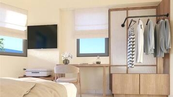 In-room safe, desk, soundproofing, iron/ironing board