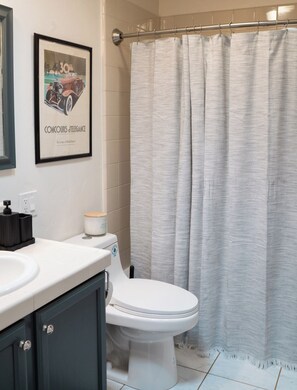 Towels, soap, toilet paper - Car lovers dream apt. 770 sq foot 1/1 including a garage with a lift. Sleeps 4. (Sand City)
