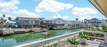 Salty Sandpiper | Canal Front Dream + Boat Dock