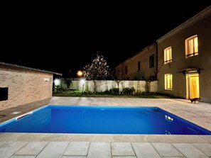 Piscine chauffée