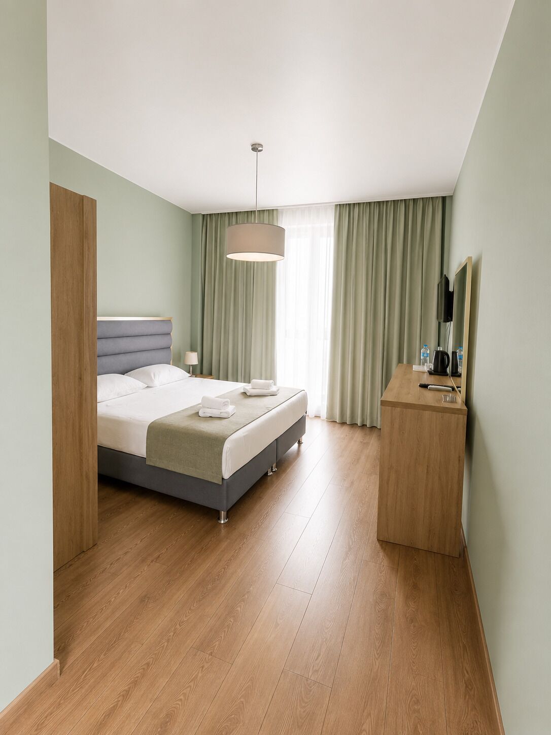 Standard Double Room, Balcony, Sea View | In-room safe, travel crib, free WiFi, bed sheets