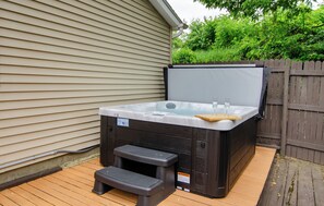 Bain à remous extérieur