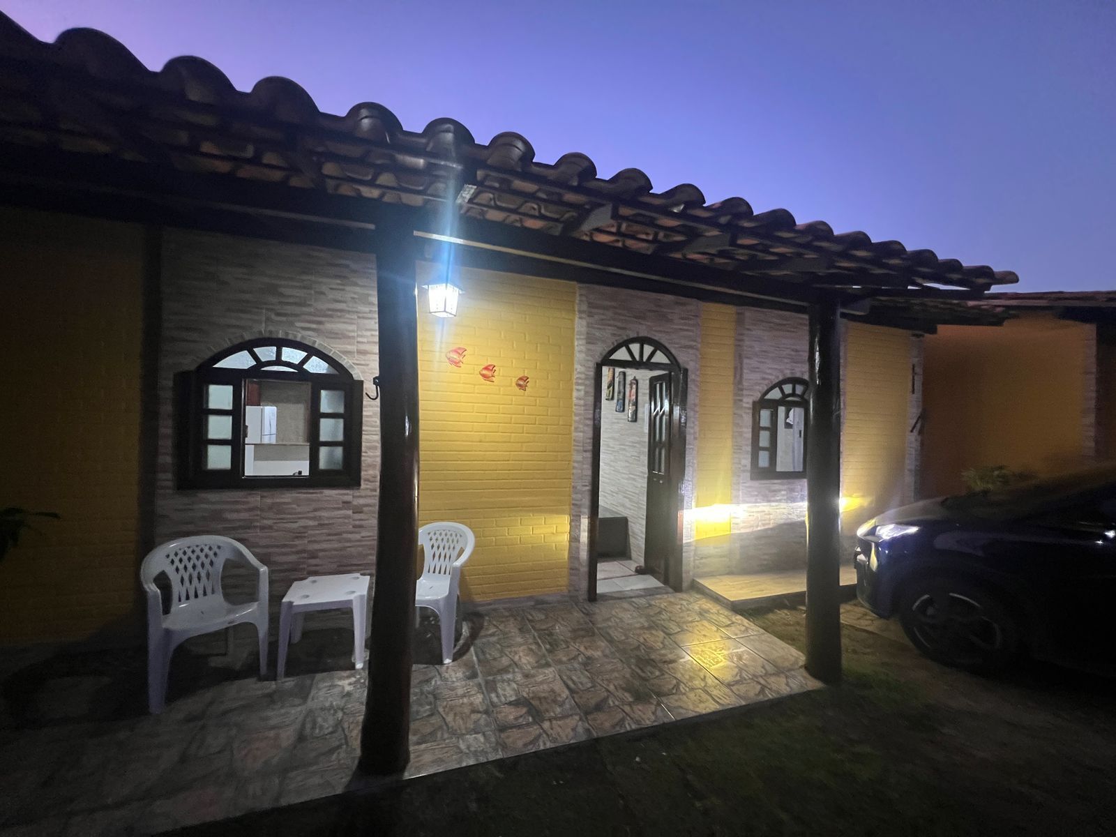 Fachada da propriedade