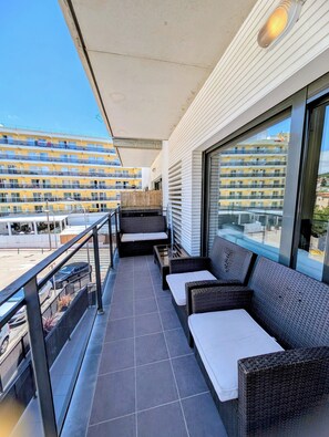 Terrace/patio - Apartment Claret de Villas Costa Brava near the beach and center Lloret de Mar (Lloret de Mar)
