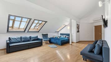 Fernseher, Kamin, DVD-Player, Arbeitsbereiche