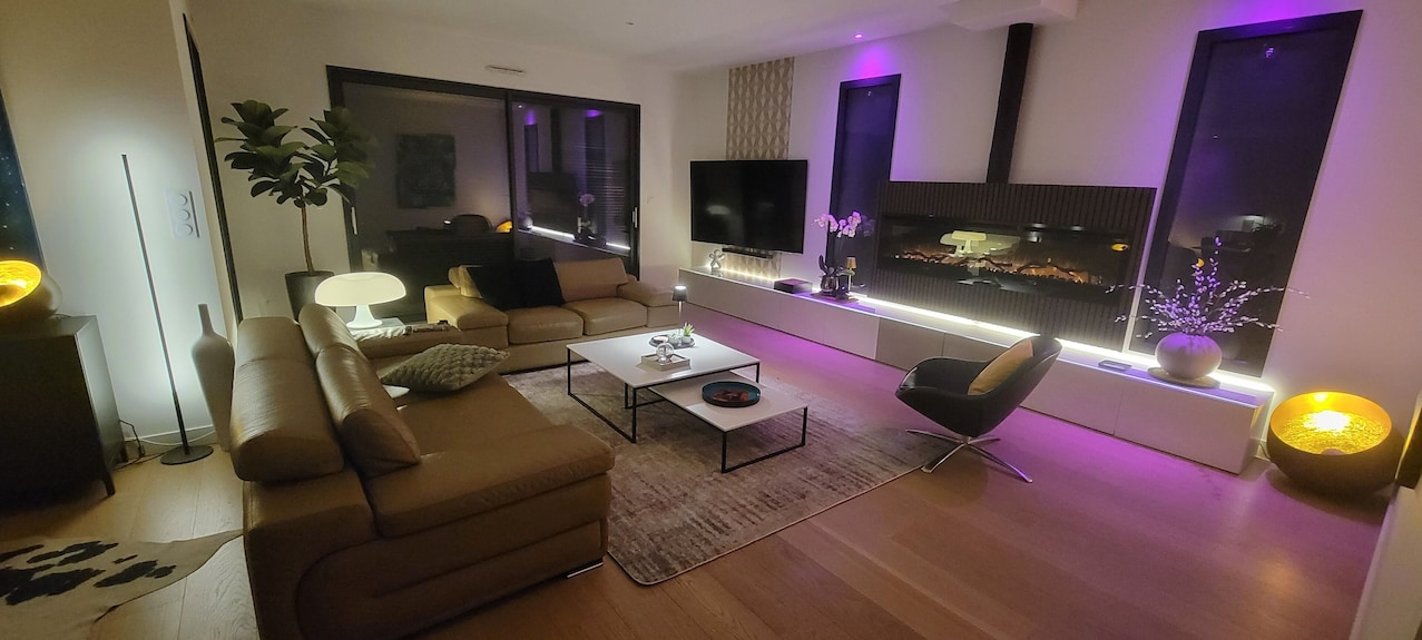 Grande Maison Darchitecte Proche De Paris. Idéale Pour Se Détendre En Famille - Les Mureaux