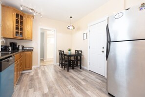 Fridge, microwave, oven, stovetop - Modern 2BR Apt with Covered Balcony/Steps to Beach (Wildwood)