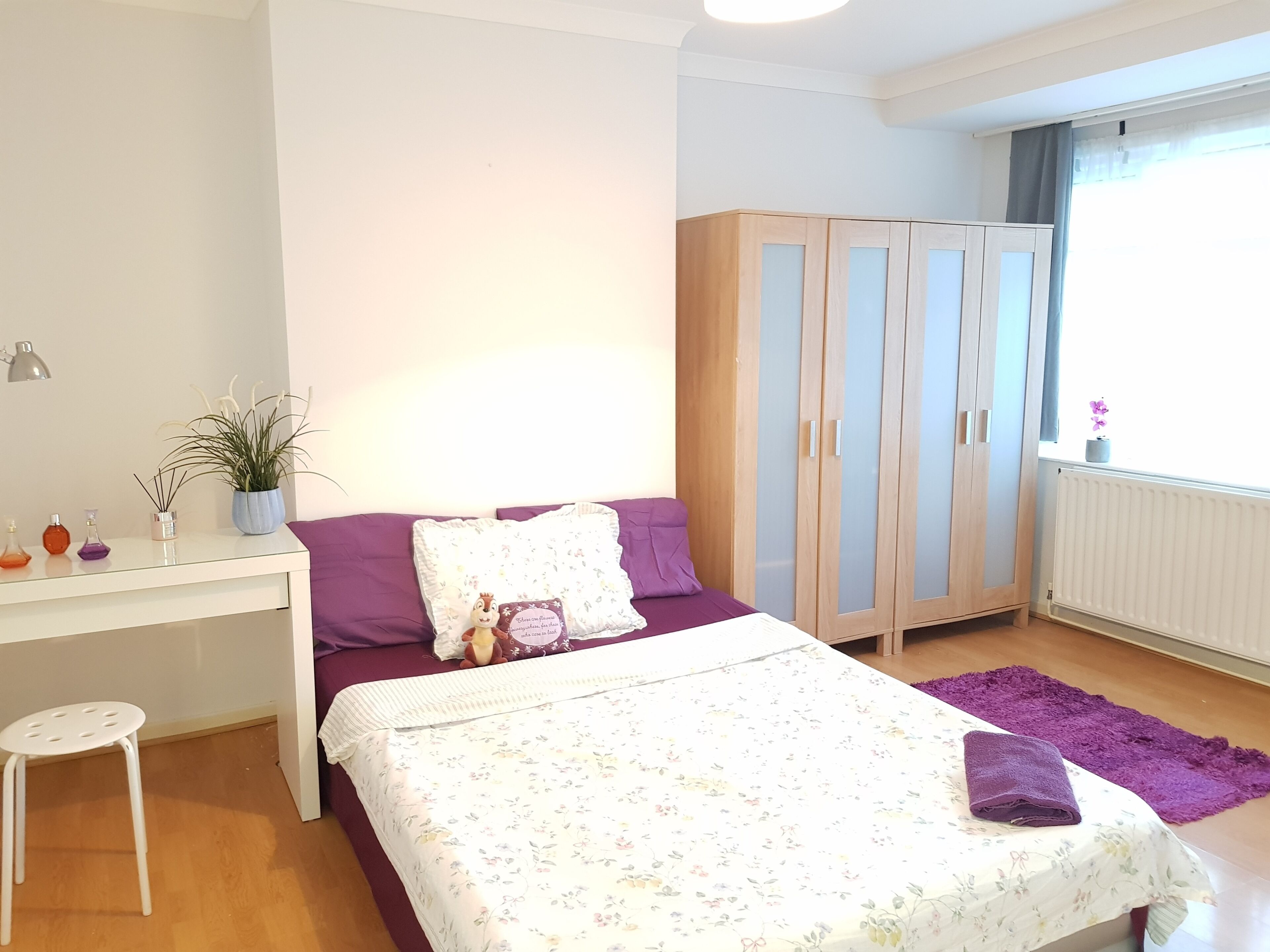1 bedroom, desk, iron/ironing board, free WiFi