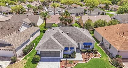 3-bedroom house in peaceful Village of Winifred of the villages with golf cart.