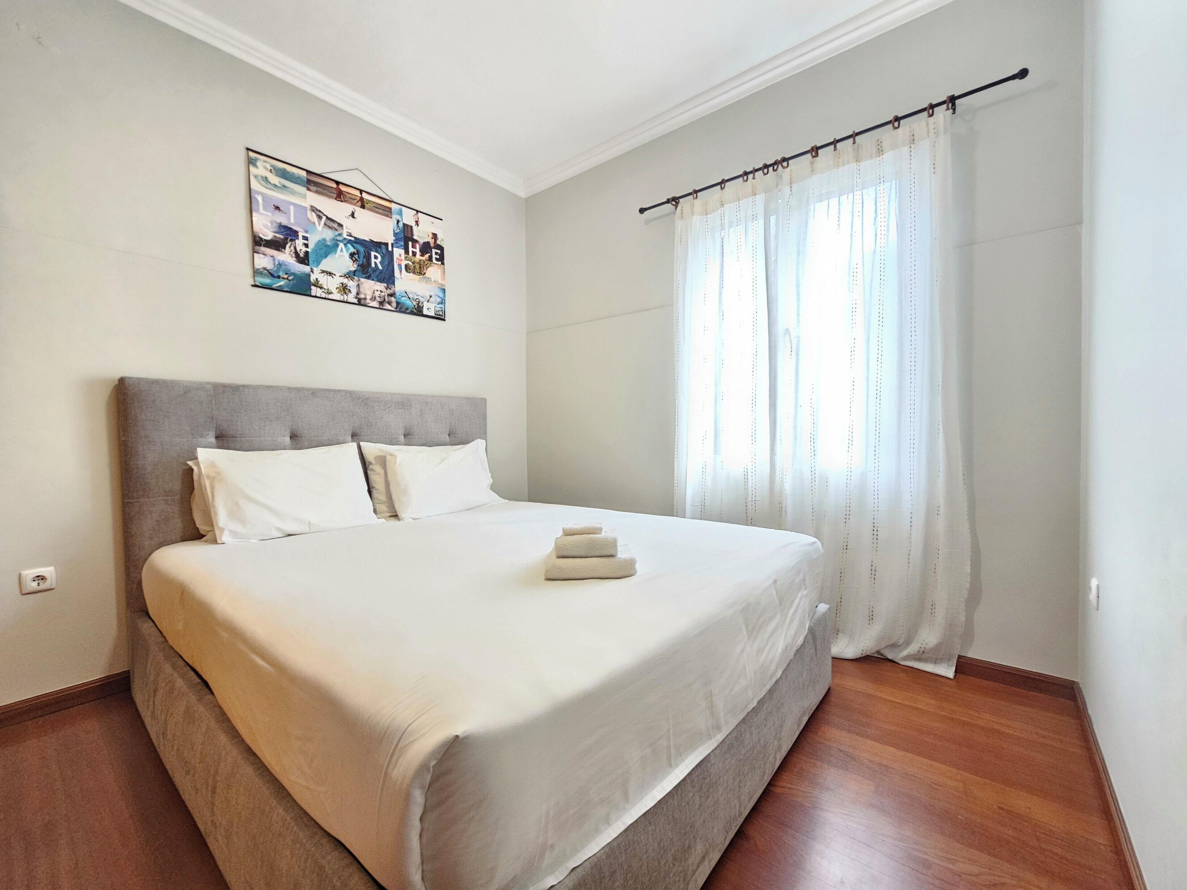 2 bedrooms, iron/ironing board, WiFi (free), bed sheets