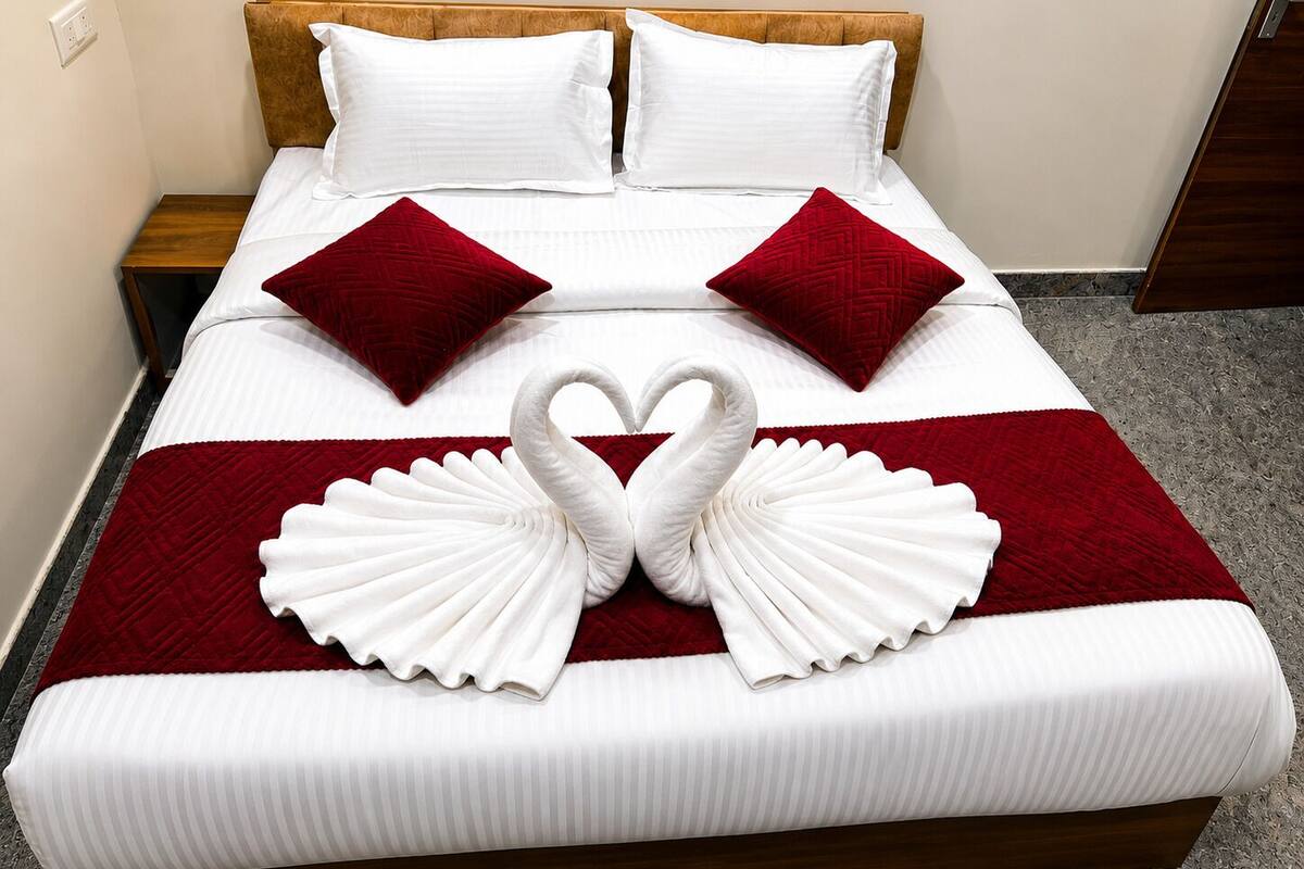 Kamar Deluks | Wi-Fi gratis dan seprai linen