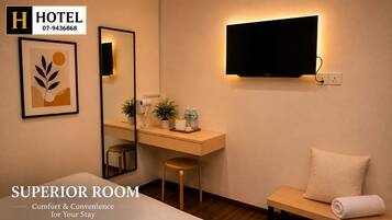 Superior Room | Iron/ironing board, free WiFi, bed sheets