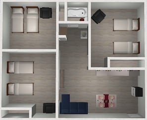 Apartment, 3 Bedrooms, Non Smoking, Park View | Blackout drapes, free WiFi
