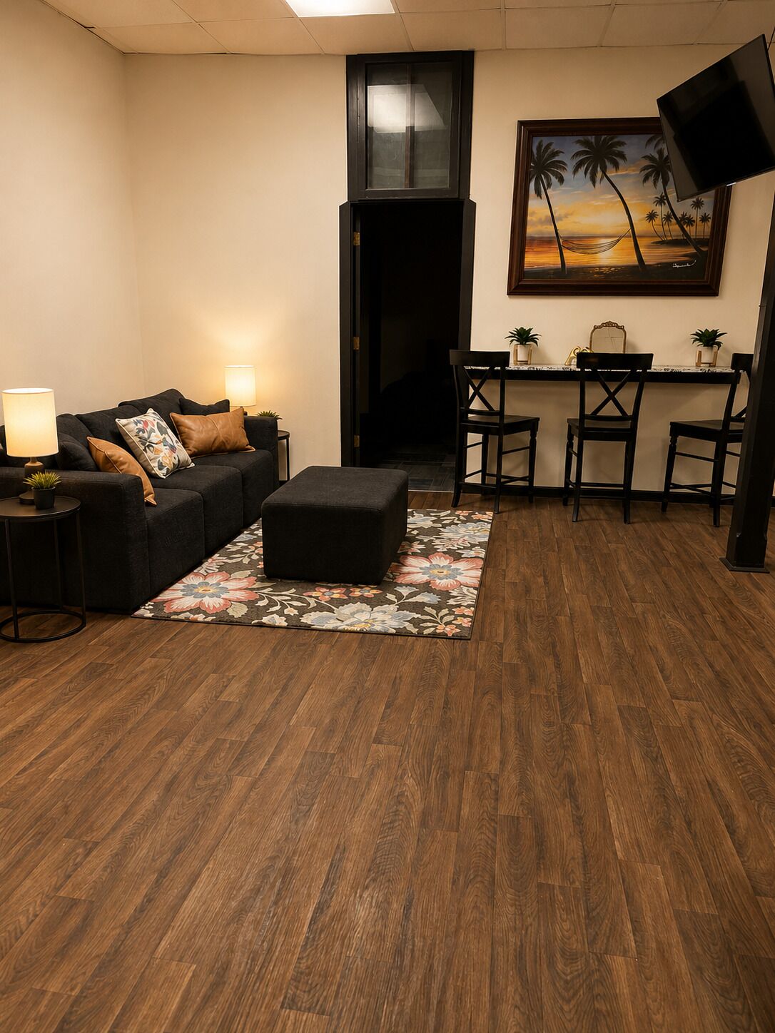 Appartement, 3 chambres, non-fumeur, vue sur le parc | Aire de séjour