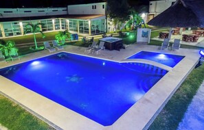 Outdoor pool - Hotel las Piedra Stone (Acapulco de Juárez)