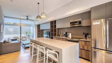 Departamento, varias camas (Marina Azul Paraiso) | Cocina privada