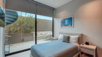 Departamento, varias camas (Marina Azul Paraiso) | 2 habitaciones, decoración personalizada y muebles diferentes