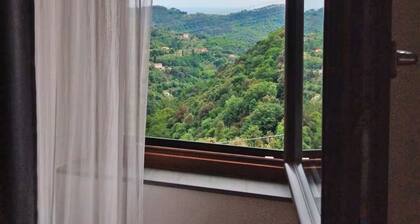 Quiet, hilly location, apartment with a view of the sea