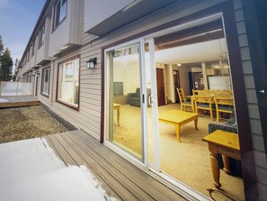 Outdoor dining - Relax 1-bedroom resort has Fireplace charming Pagosa Springs, fireplace 12/23/26 (Pagosa Springs)