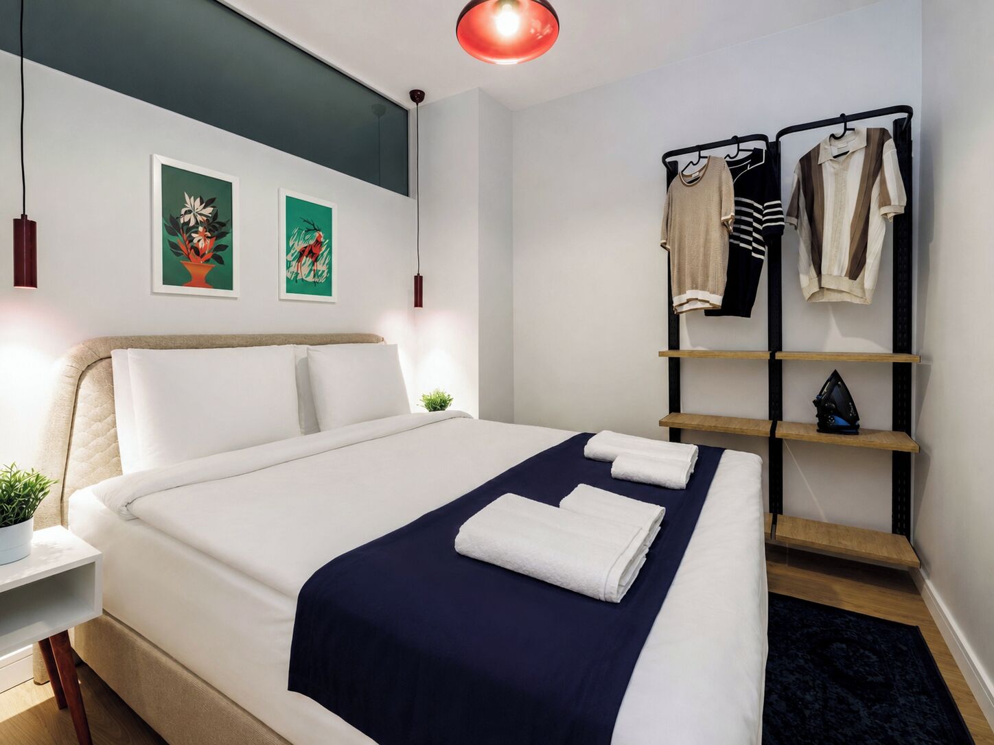 3 bedrooms, iron/ironing board, free WiFi