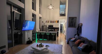 2-bedroom Duplex condo in delightful Brooklyn with beautiful city highline views