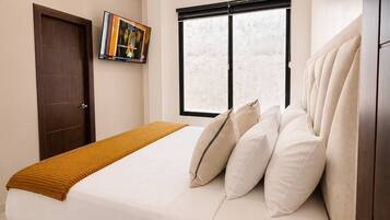In-room safe, iron/ironing board, WiFi (free)