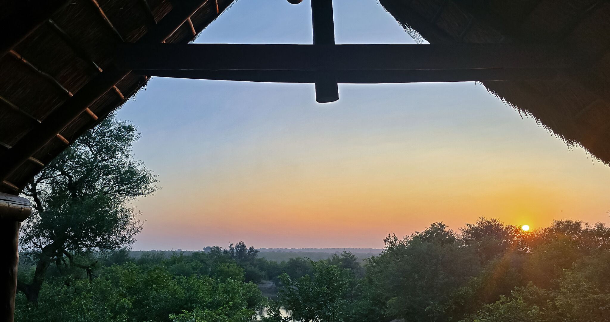 Vue depuis l’hébergement