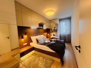 Iron/ironing board, WiFi, bed sheets - Modern Apartment in Herastrau Bucharest Premium Stay and Comfort (București)