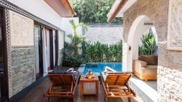Deluxe Villa, Hill View | Terrace/patio