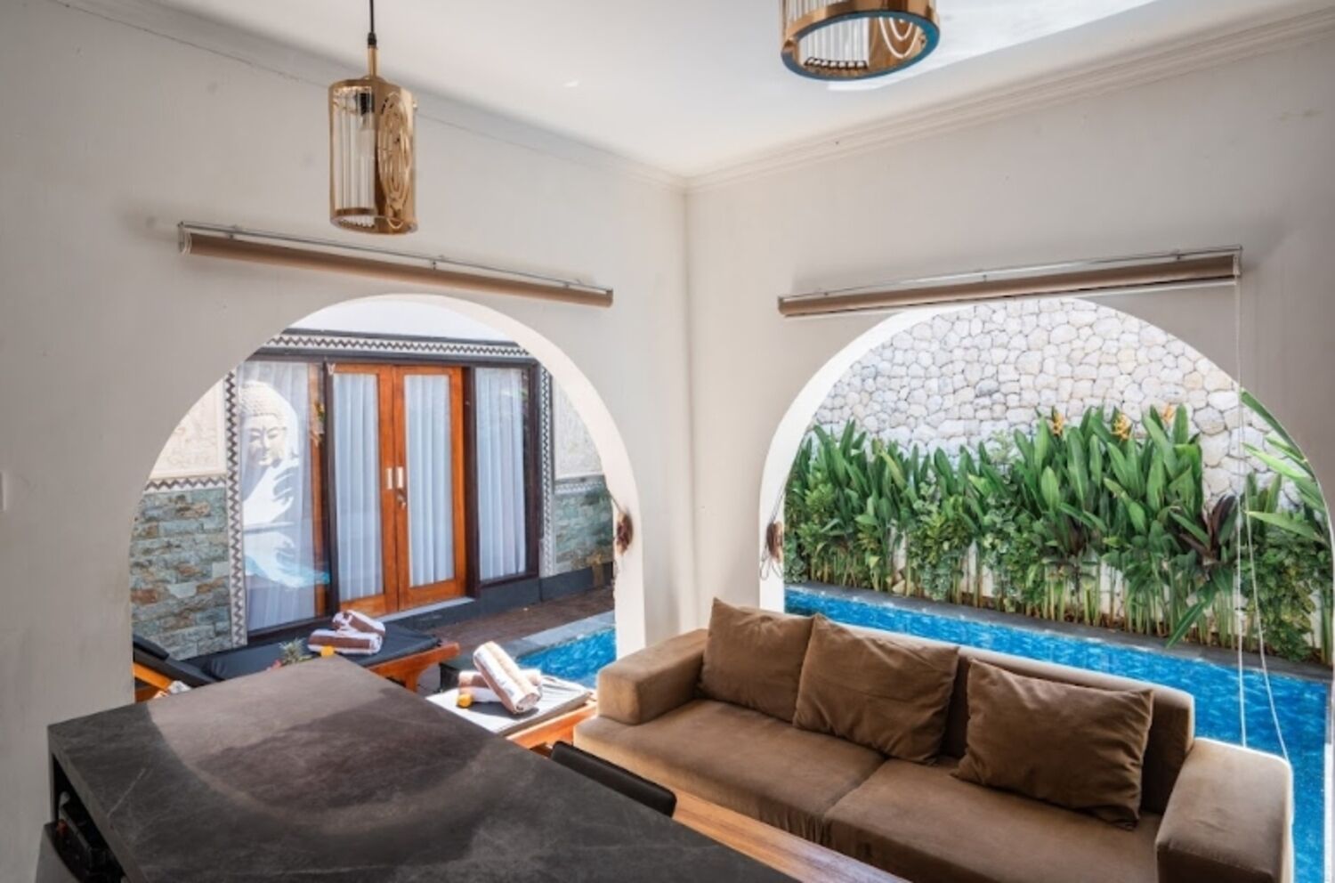 Deluxe villa, uitzicht op heuvels | Terras