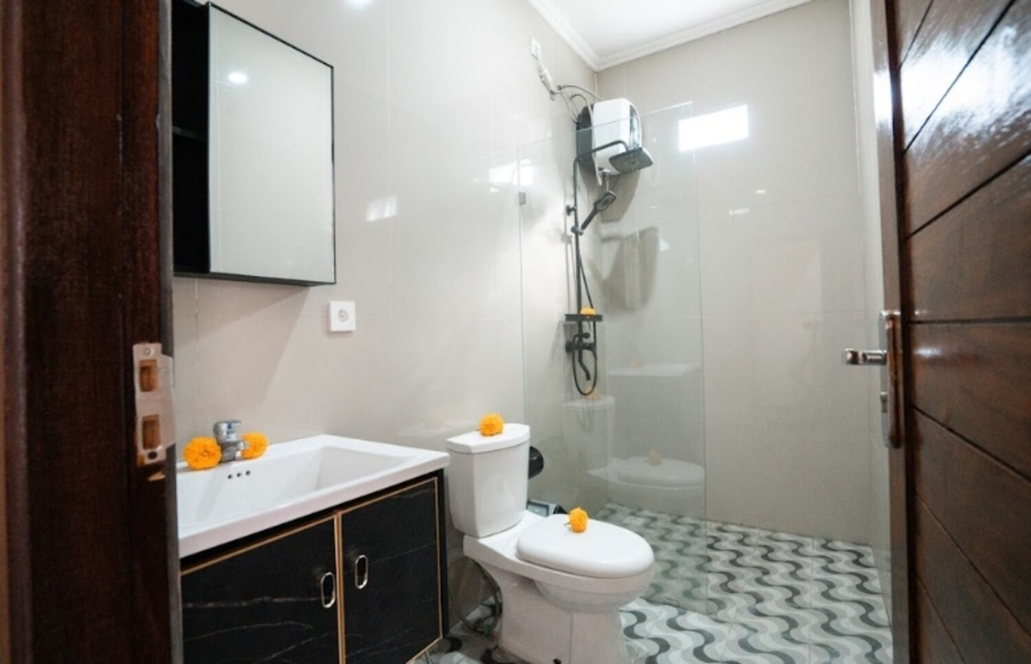 Deluxe-Villa, Hügelblick | Badezimmer