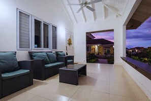 Terrace/patio - Charming 3-bedroom house with modern amenities and minutes from Ocho Rios (Priory)